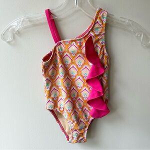 Cabana Life baby girl one piece swimsuit